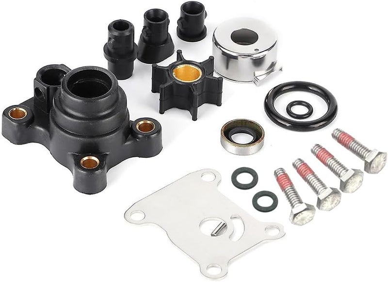 QUICKMARINE 394711 Boat Water Pump Impeller Repair Kit for Johnson Evinrude 8-15 HP Outboard Motors replaces 0394711 Sierra 18-3327 18-3400 Marine Engine - Image 2